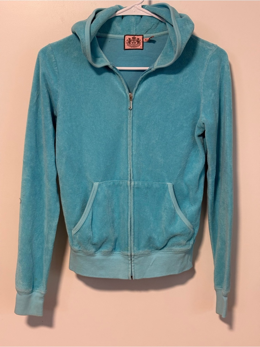 Vintage Juicy Couture Zip-Up Plush Hoodie